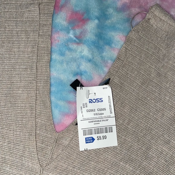 V neck short sleeve sweater - Picture 3 of 3